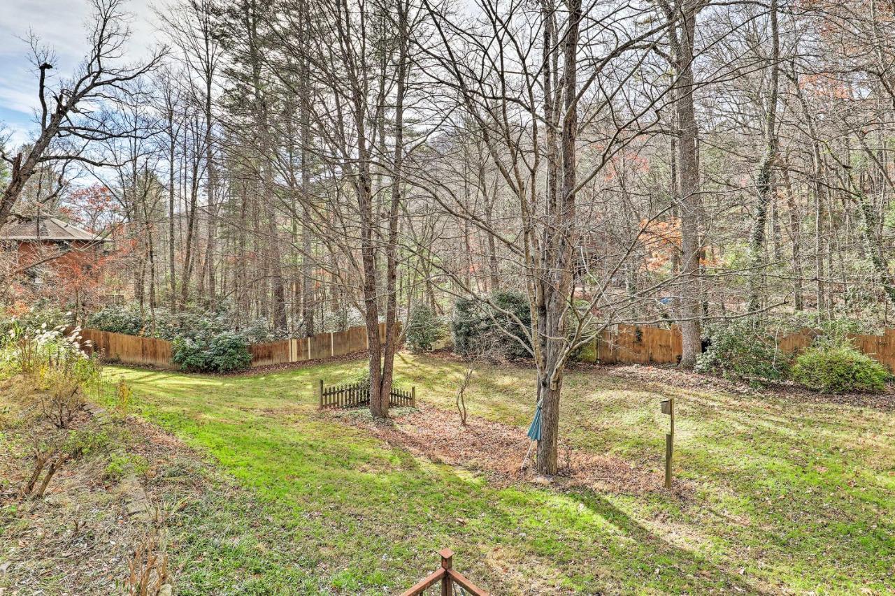 Asheville Mountain Getaway With Patio And Koi Pond! Eksteriør billede